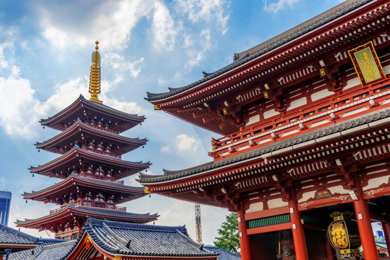 senso ji temple asakusa tokyo japan scaled